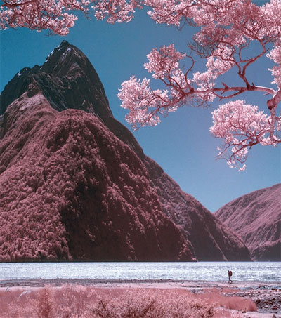 New Zealand Captured in Dreamy Infrared