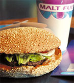 Halal-fuelled burgers