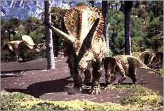 New Zealand Scenery Backdrop for Prehistoric Computerised Dinosaurs