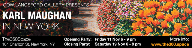 Karl Maughan Exhibition NY